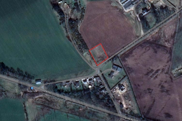 Main view of property at Land at Flushing Longside, Peterhead, AB42 4XS