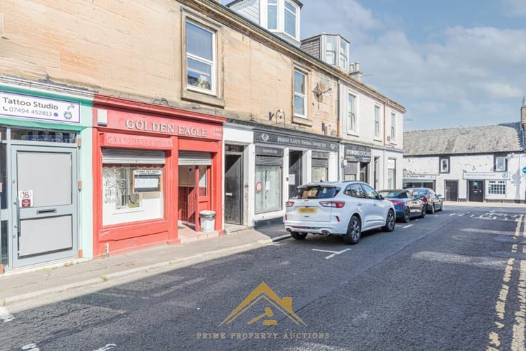 Main view of property at Golden Eagle 27 Main Street, Dalry, KA24 5DP