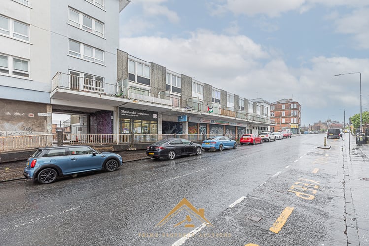 Main view of property at 1265 Pollokshaws Road Flat 7A, Shawlands, Glasgow, G41 3RR