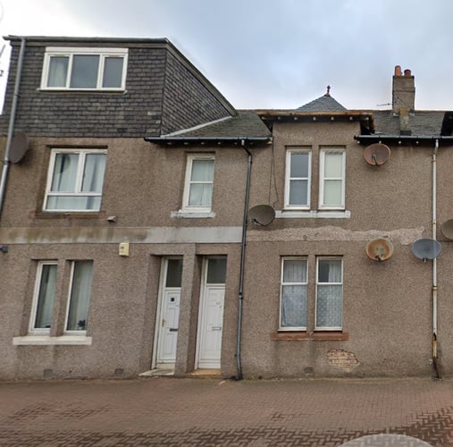 Main view of property at 115 Wellesley Road, Methil, Leven, KY8 3AD