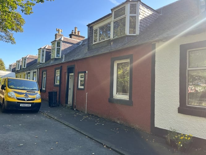Main view of property at 24B Nelson Street, Newmilns, KA16 9AP