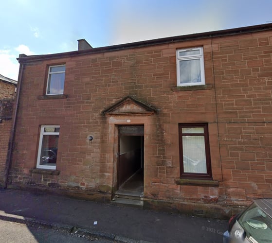 Main view of property at 3 Nelson Street, Flat 1-1, Newmilns, KA16 9AP