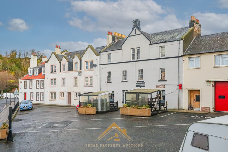 Main view of property at Smugglers Inn Harbour Place, Burntisland, KY3 9DP