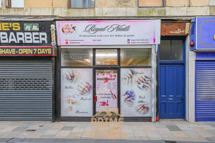 Main view of property at 6 Countess Street, Saltcoats, KA21 5HW
