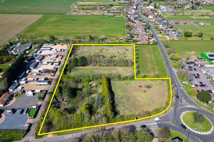 Main view of property at Land at Hitchin Road Upper Caldecote, Upper Caldecote, Biggleswade, SG18 9BU