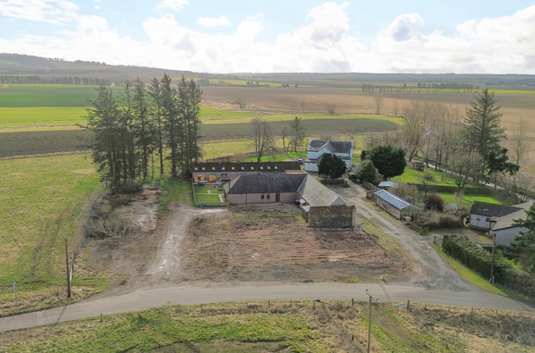 Main view of property at Land At Luthermuir, Laurencekirk, AB30 1BA