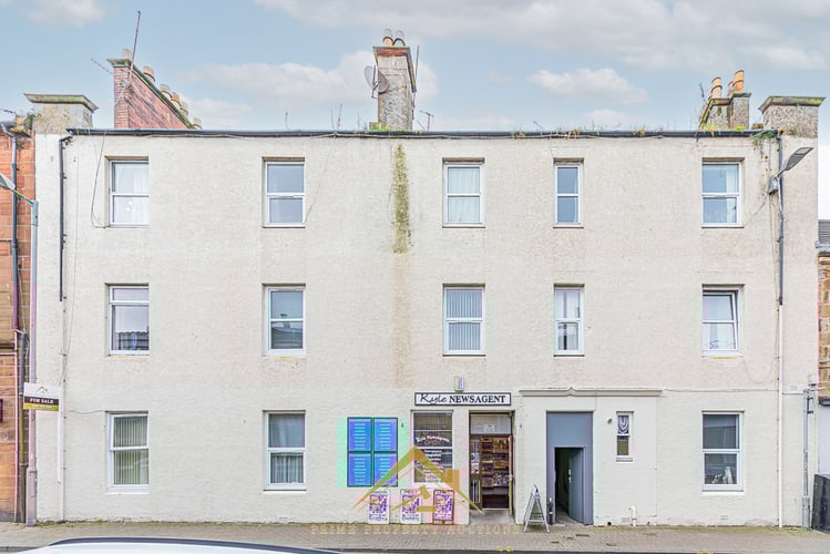 Main view of property at Flat 0/D 28 Kyle Street, Ayr, KA7 1RZ