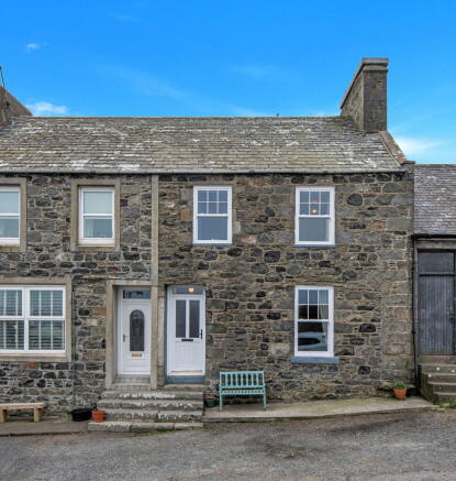 Main view of property at 2 Mount Pleasant, Port William, DG8 9SN