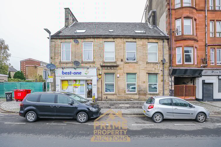 Main view of property at 32A St James Street, Paisley, PA3 2JR