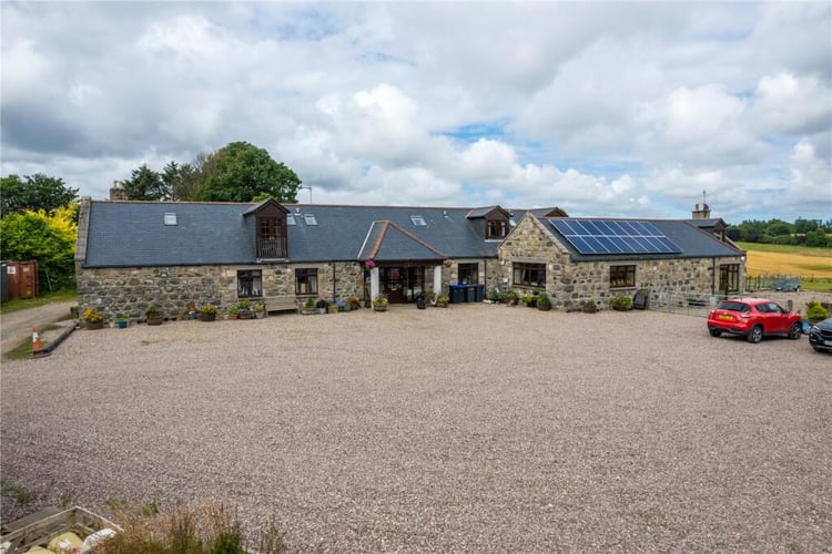 Main view of property at Millview House, Mintlaw, Peterhead, AB42 5DL