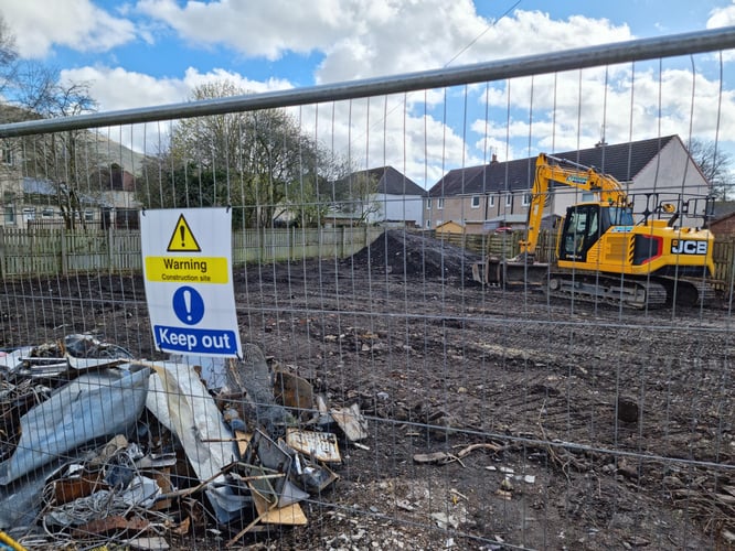 Main view of property at Land to the rear of Carlins Place, Lennoxtown, G66 7LH