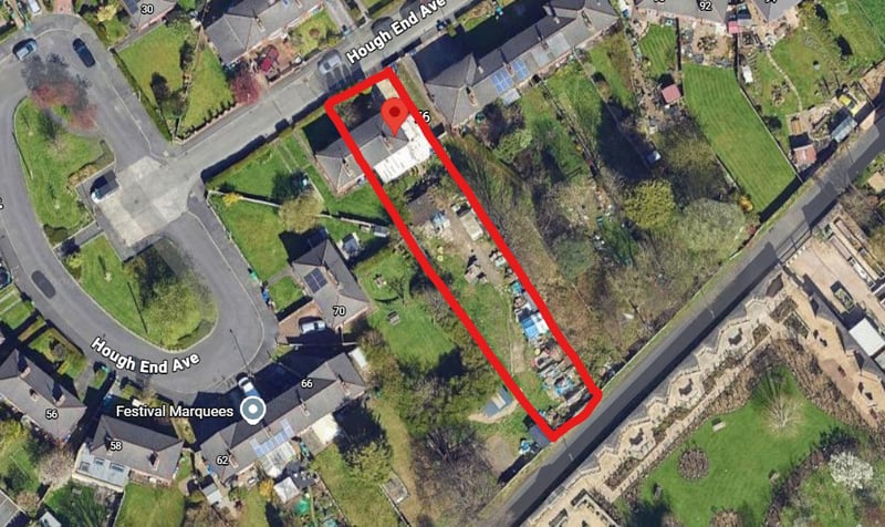 Main view of property at Land At 76 Houghend Avenue, Manchester, M21 7SD