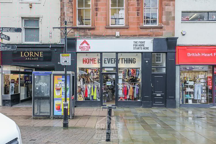 Main view of property at 111-113 High Street, Ayr, KA7 1QL