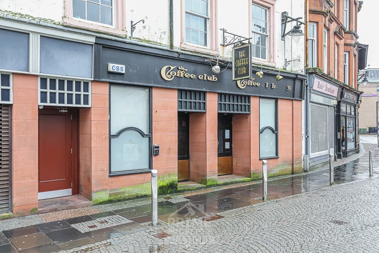 Main view of property at 30 Bank Street, Kilmarnock, KA1 1HA