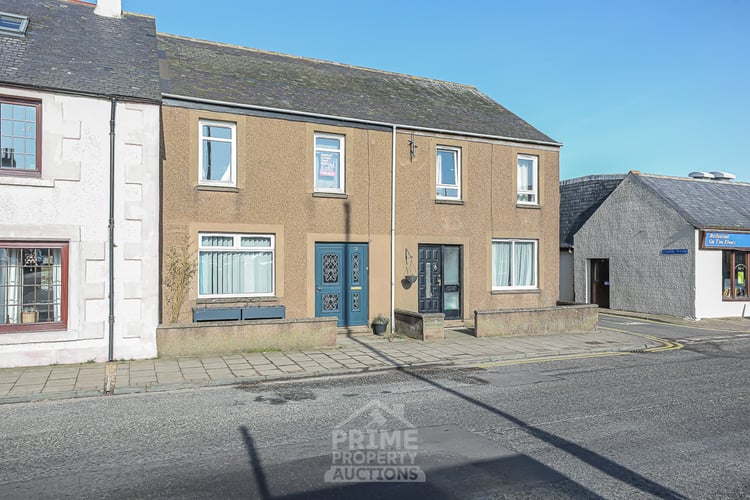 Main view of property at 1 King Street, Inverbervie, Angus, Montrose, DD10 0RQ
