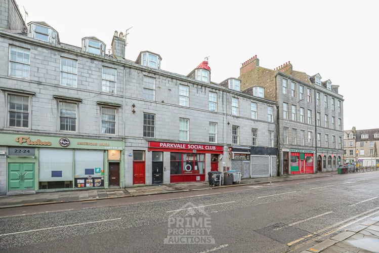 Main view of property at Flat 8 18 King Street, Aberdeen, AB24 5AX