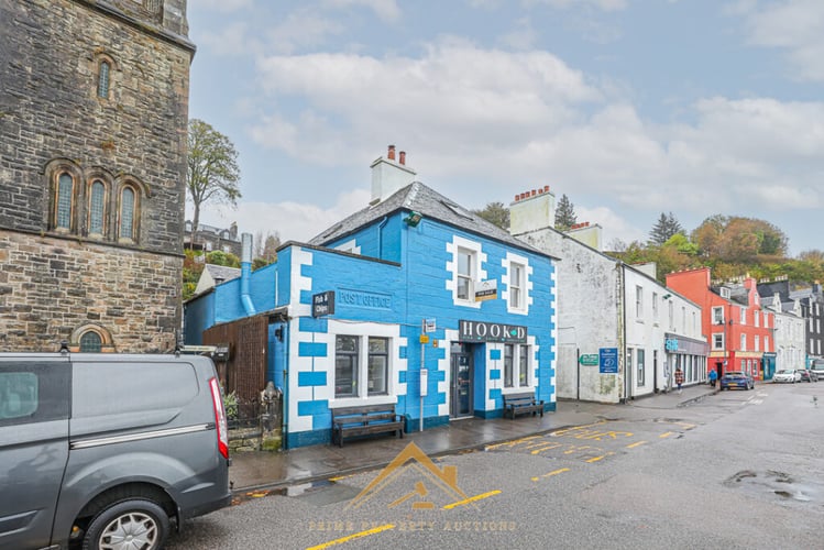 Main view of property at Post Office Building Main Street, Flat 1, Tobermory, Isle of Mull, PA75 6NT