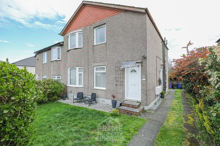 Main view of property at 597 Castlemilk Road, Glasgow, G44 5LY