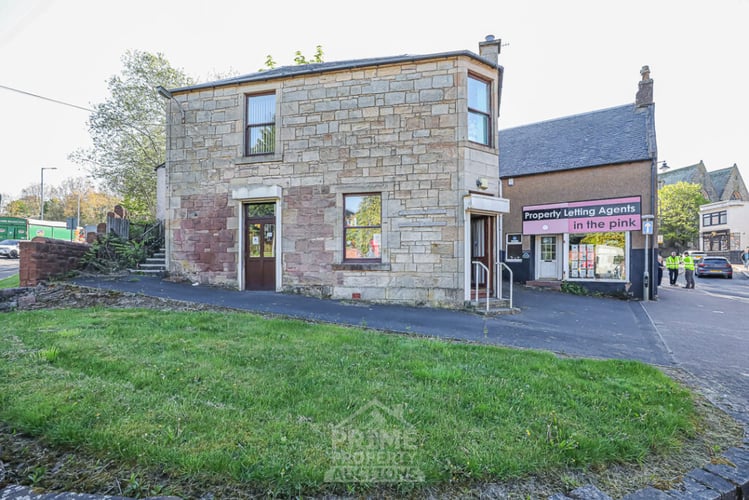 Main view of property at 12 & 14 Lugar Street, Cumnock, KA18 1AB