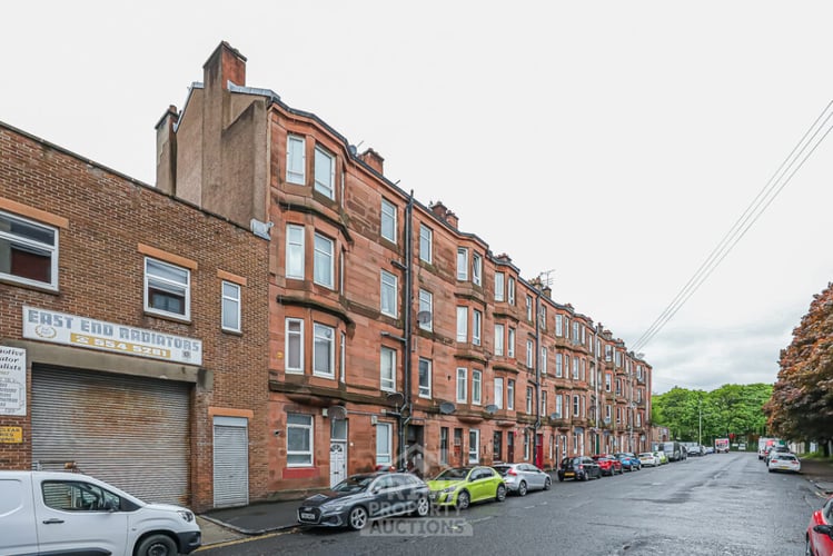 Main view of property at 25 Milnbank Street, Glasgow, G31 3AQ