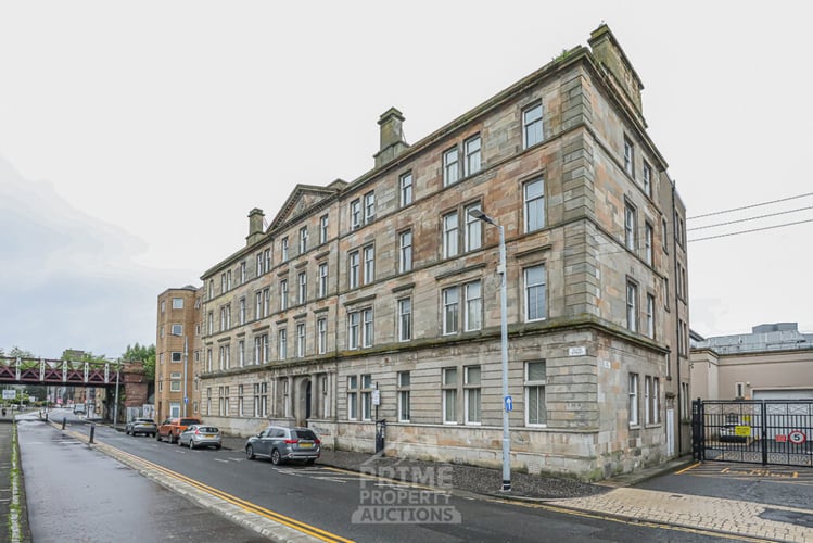 Main view of property at Flat 42 14 Clyde Street, Glasgow, G1 5HN