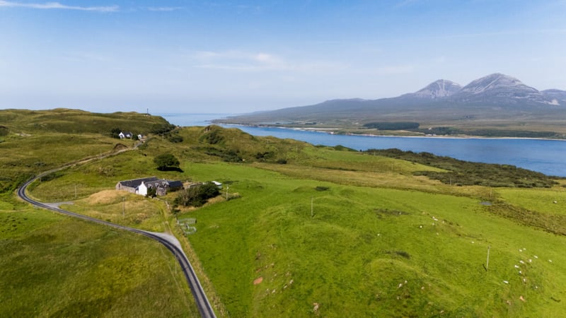 Main view of property at Torrabus Farmhouse, Port Askaig, Isle of Islay, PA46 7RN