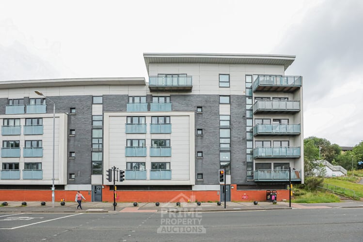 Main view of property at 2/1 822 Maryhill Road, glasgow, G20 7TB