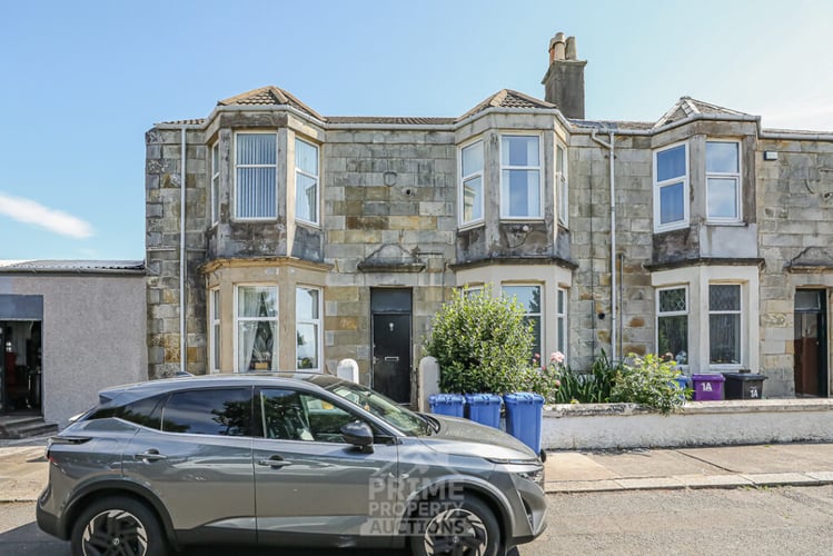 Main view of property at 3D Mcisaac Road, Saltcoats, KA21 5PF