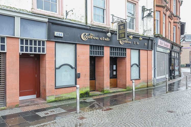 Main view of property at 30 Bank Street, Kilmarnock, KA1 1HA