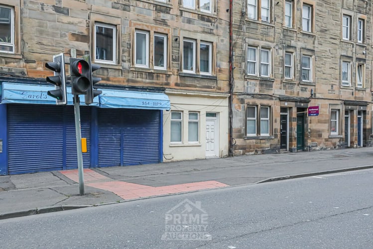 Main view of property at 318 Easter Road, Edinburgh, EH6 8JT