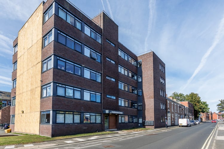 Main view of property at 3 Stephenson House Stephenson Street, North Shields, NE30 1QA