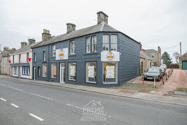 Main view of property at Planet Furniture Stores Ltd, 74 High Street, Leslie Glenrothes, KY6 3DA