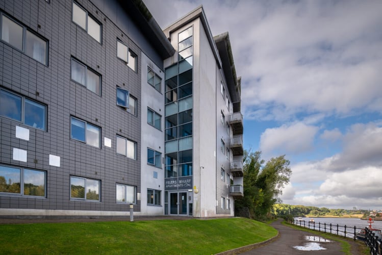 Main view of property at 4 Friars Wharf Apartments Green Lane, Gateshead, NE10 0QX