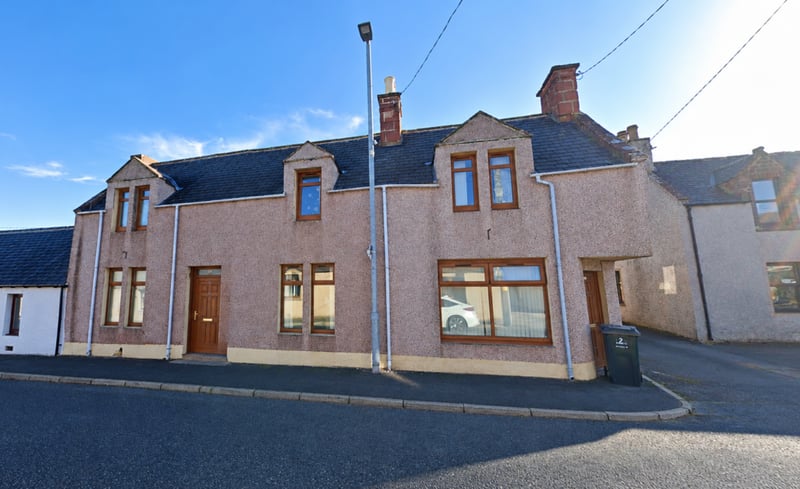 Main view of property at 12, 12a, 12b Main Street, Turriff, AB53 5YJ